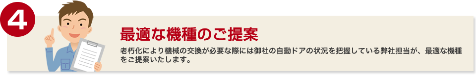 最適な機種のご提案